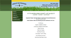 Desktop Screenshot of greatoutdoorsboulder.com